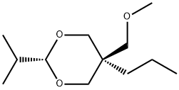 2β-Isopropyl-5β-(methoxymethyl)-5α-propyl-1,3-dioxane|