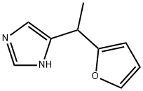 1H-Imidazole,  4-[1-(2-furanyl)ethyl]-  (9CI) Structure