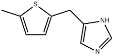 1H-Imidazole,  4-[(5-methyl-2-thienyl)methyl]-  (9CI) Struktur