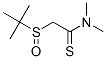 Ethanethioamide,  2-[(1,1-dimethylethyl)sulfinyl]-N,N-dimethyl- Struktur