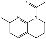 1,8-Naphthyridine,  1-acetyl-1,2,3,4-tetrahydro-7-methyl-  (9CI) 结构式