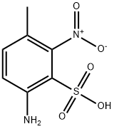 4-AMINO-2-NITRO-3-TOLUENESULFONIC ACID 结构式