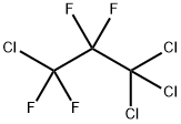 1,1,1,3-テトラクロロテトラフルオロプロパン 化学構造式