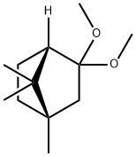 Bicyclo2.2.1heptane, 3,3-dimethoxy-1,7,7-trimethyl-, (1S,4S)-,226889-46-9,结构式