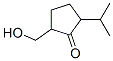 Cyclopentanone, 2-(hydroxymethyl)-5-(1-methylethyl)- (9CI) Structure