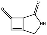 3-Azabicyclo[3.2.0]hept-5-ene-2,7-dione(9CI) 化学構造式