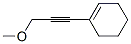 Cyclohexene, 1-(3-methoxy-1-propynyl)- (9CI) 化学構造式