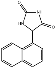 5-(1-Naphthyl)imidazolidine-2,4-dione Struktur