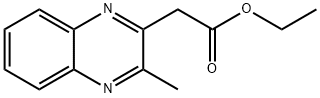 Ethyl (3-Methyl-2-quinoxalinyl)acetate, 98% Struktur