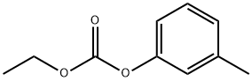 CARBONIC ACID ETHYL ESTER M-TOLYL ESTER 结构式