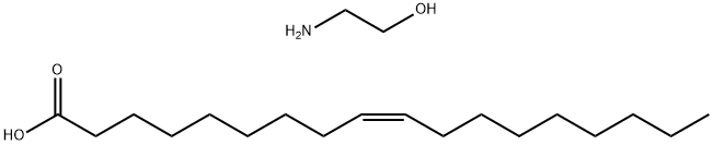 オレイン酸·エタノールアミン 化学構造式