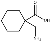 Cyclohexanecarboxylic acid, 1-(aminomethyl)- (9CI) Structure