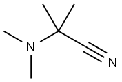 2-二甲基氨基-2-甲基-丙腈,2273-40-7,结构式