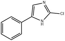 2-氯-5-苯基-1H-咪唑 结构式