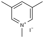 1,3,5-Trimethyl-pyridinium iodide 化学構造式