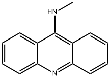 N-Methyl-9-acridinamine 结构式