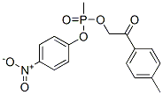 4-nitrophenyl 4-methylphenacyl methylphosphonate,22739-60-2,结构式