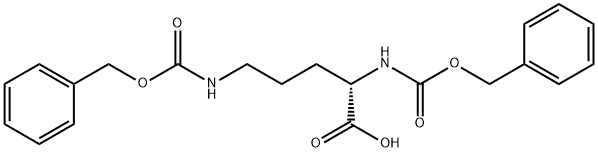 Z-ORN(Z)-OH Struktur