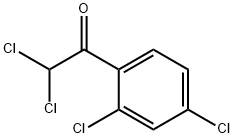 2,2,2',4'-TETRACHLOROACETOPHENONE Struktur