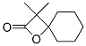 3,3-Dimethyl-1-oxaspiro[3,5]nonan-2-one Struktur