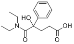 Glutaramic acid, N,N-diethyl-4-hydroxy-4-phenyl-,22742-69-4,结构式