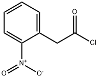 Benzeneacetyl chloride,2-nitro- Struktur