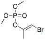 Phosphoric acid 2-bromo-1-methylvinyl=dimethyl ester Structure