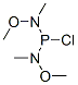 Chlorobis(methoxymethylamino)phosphine 结构式