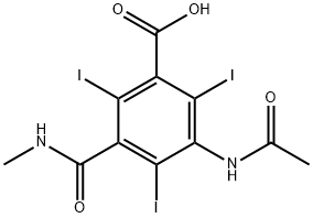 碘他拉酸, 2276-90-6, 结构式