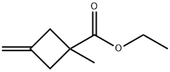 Cyclobutanecarboxylic acid, 1-methyl-3-methylene-, ethyl ester (9CI) 结构式