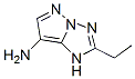 1H-Pyrazolo[1,5-b][1,2,4]triazol-7-amine,  2-ethyl-  (9CI) Struktur