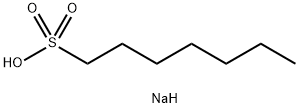1-庚烷磺酸钠,22767-50-6,结构式