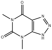 4,6-Dimethyl-1H-1,2,3-triazolo[4,5-d]pyrimidine-5,7(4H,6H)-dione Struktur