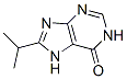 6H-Purin-6-one,  1,7-dihydro-8-(1-methylethyl)-  (9CI),227955-03-5,结构式