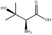 (R)-2-Amino-3-hydroxy-3-methylbutanoic acid Structure