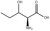 DL-3-ヒドロキシノルバリン 化学構造式