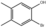 2-ブロモ-4,5-ジメチルフェノール 化学構造式