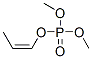 Phosphoric acid dimethyl(Z)-1-propenyl ester Structure