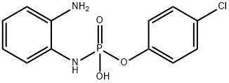 (2-AMINOPHENYL)-PHOSPHORAMIDIC ACID MONO(4-CHLOROPHENYL) ESTER 结构式