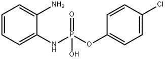 (2-AMINOPHENYL)-PHOSPHORAMIDIC ACID MONO(4-CHLOROPHENYL) ESTER Structure