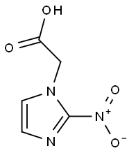 2-(2-硝基咪唑-1-基)乙酸,22813-32-7,结构式