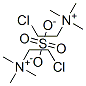 2-クロロ-N,N,N-トリメチルエタンアミニウム·0.5スルファート 化学構造式