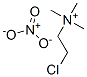 Chlorocholine nitrate Structure