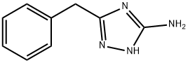 3-氨基-5-苄基-4H-1,2,4-三唑 结构式