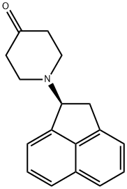 (S)-1-(1,2-DIHYDROACENAPHTHYLEN-1-YL)PIPERIDIN-4-ONE 结构式