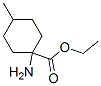 Cyclohexanecarboxylic acid, 1-amino-4-methyl-, ethyl ester (9CI) Struktur