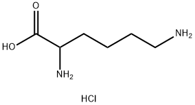 DL-lysine hydrochloride Structure