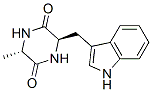 シクロ(L-Ala-D-Trp-) 化学構造式