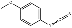 イソチオシアン酸4-メトキシフェニル 化学構造式