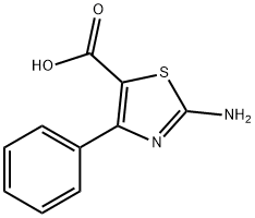 2-AMINO-4-PHENYLTHIAZOLE-5-CARBOXYLIC ACID Structure